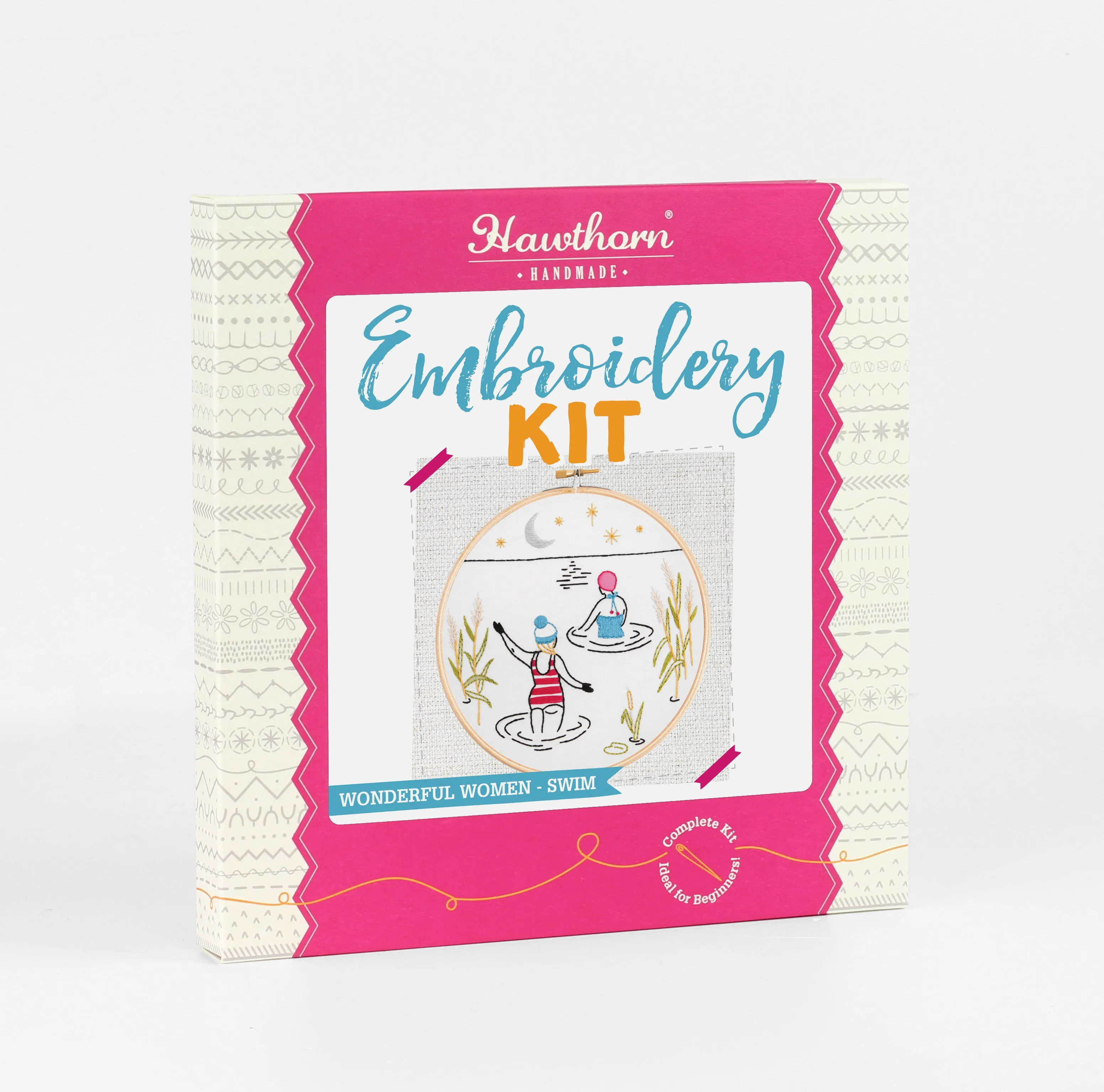 Swim Embroidery Kit (Wonderful Women Collection)