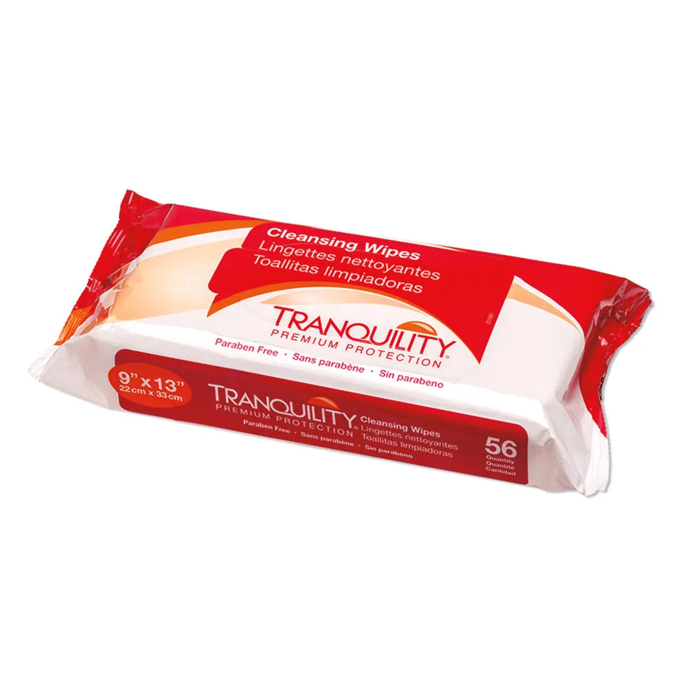 Tranquility Cleansing Wipes with Aloe