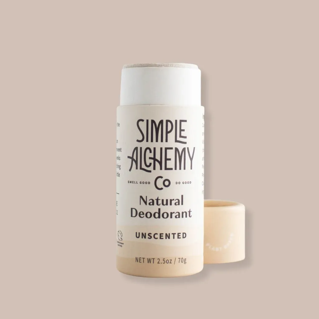 Unscented Natural Deodorant