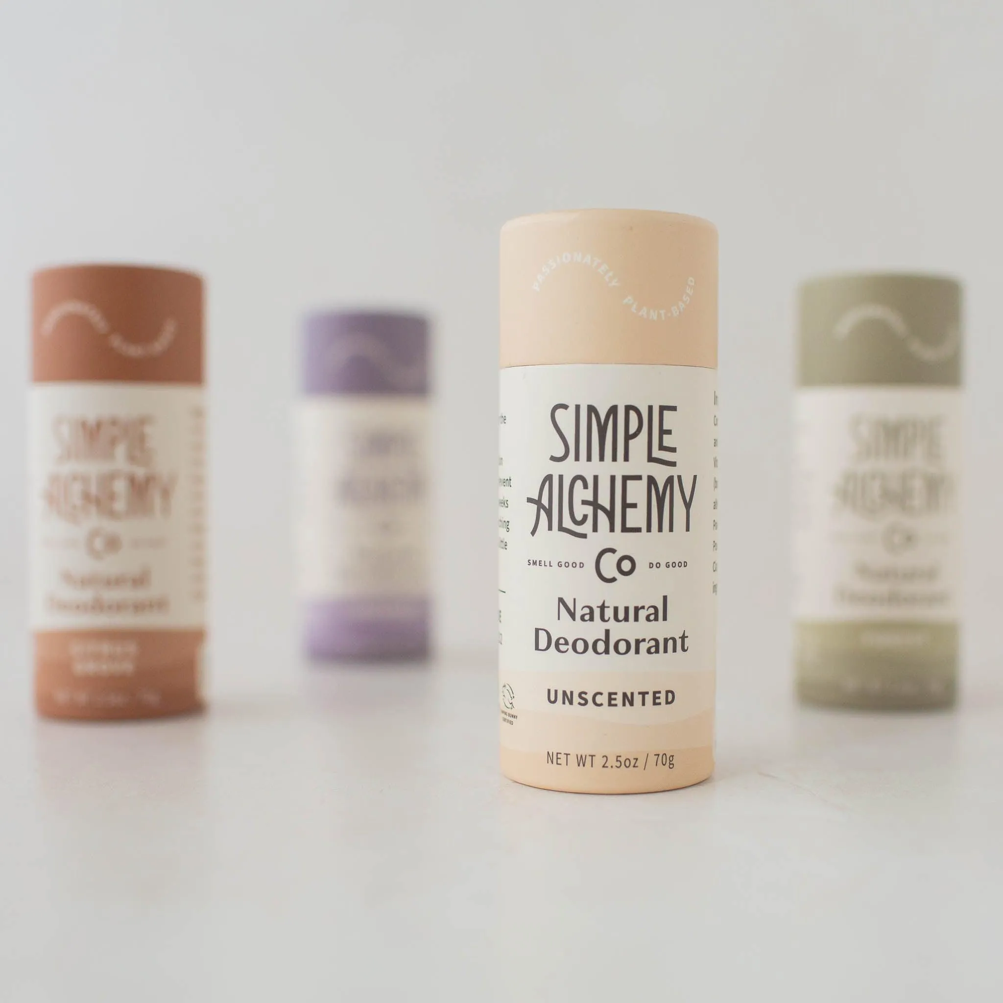 Unscented Natural Deodorant