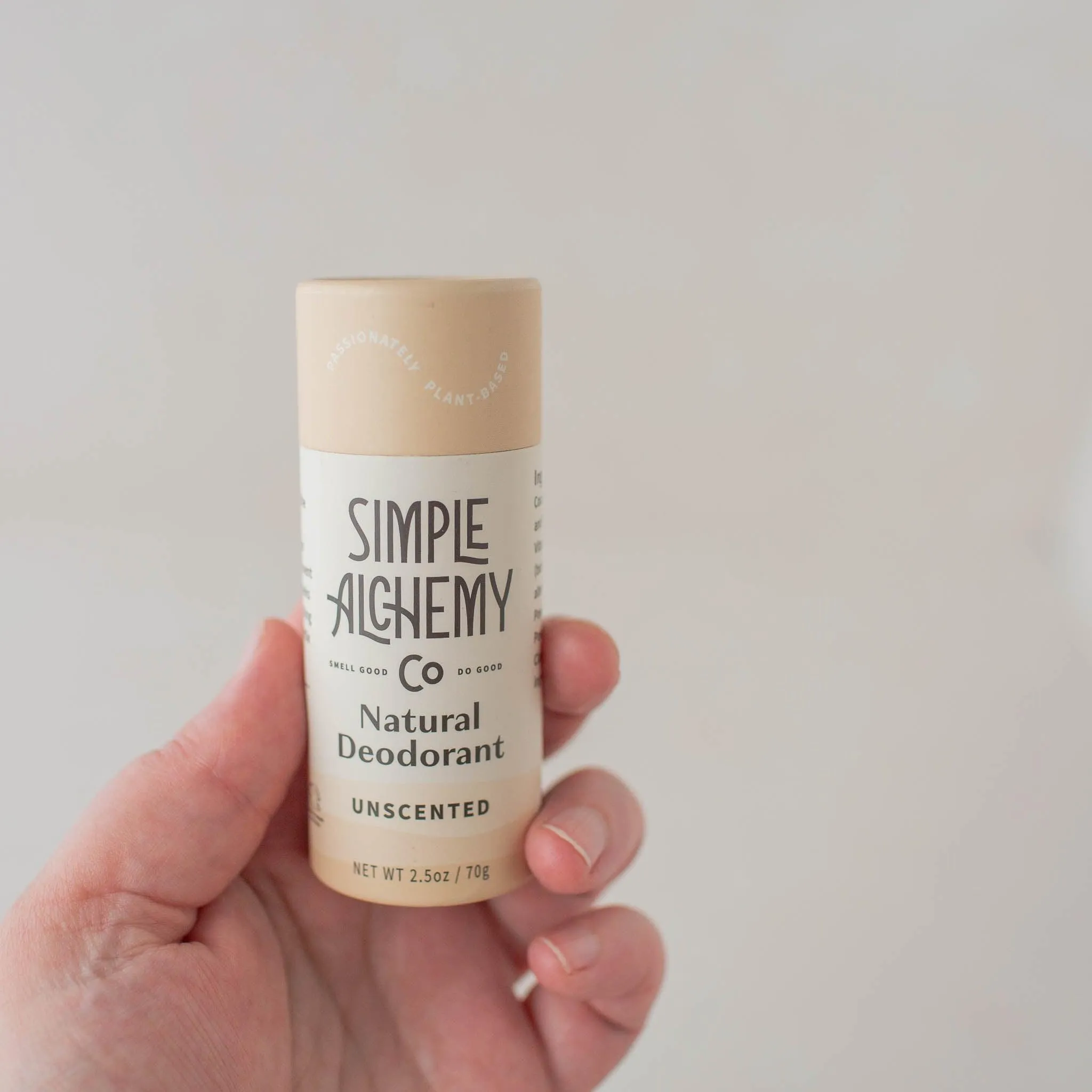 Unscented Natural Deodorant