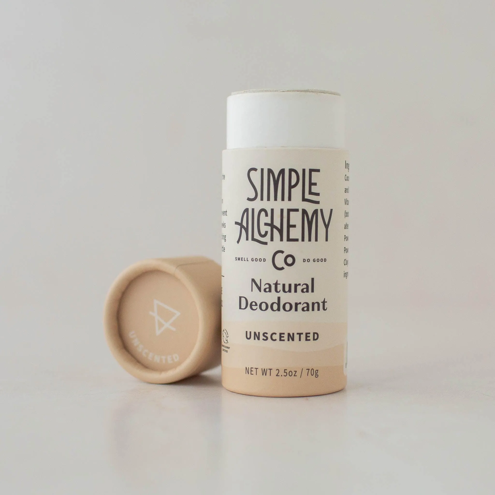 Unscented Natural Deodorant