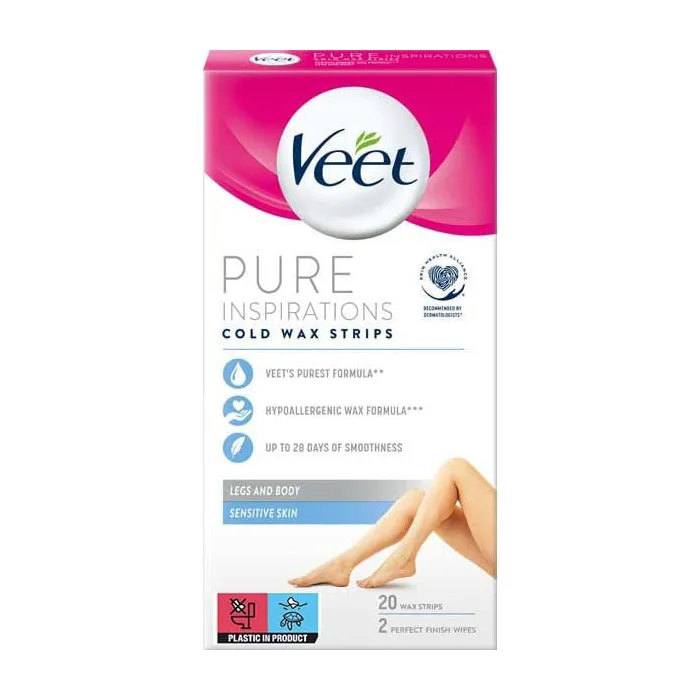 Veet Cold Wax Strips 20 (Legs and Body)