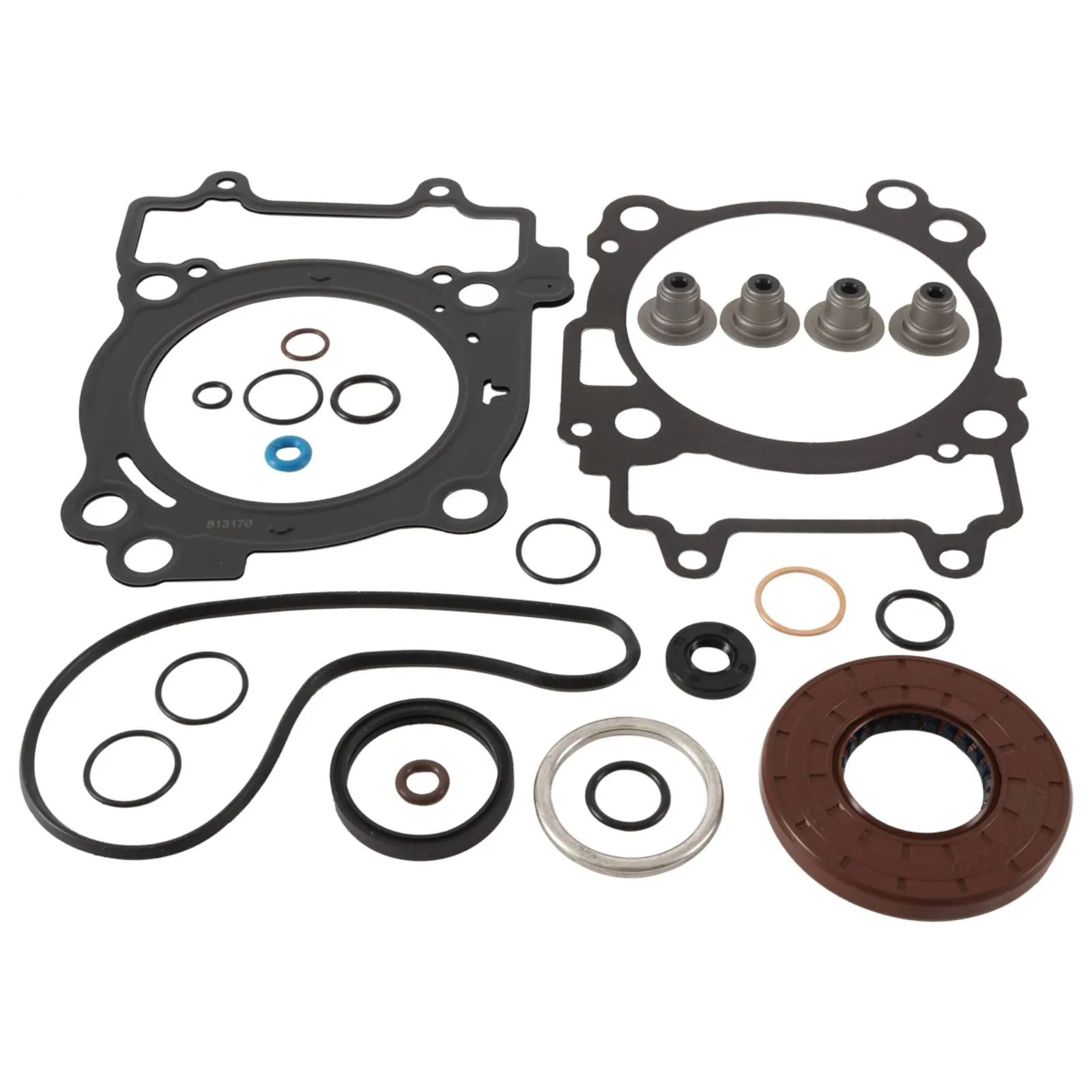 VERTEX COMPLETE GASKET SET W/ OIL SEALS POL SPORTSMAN 570