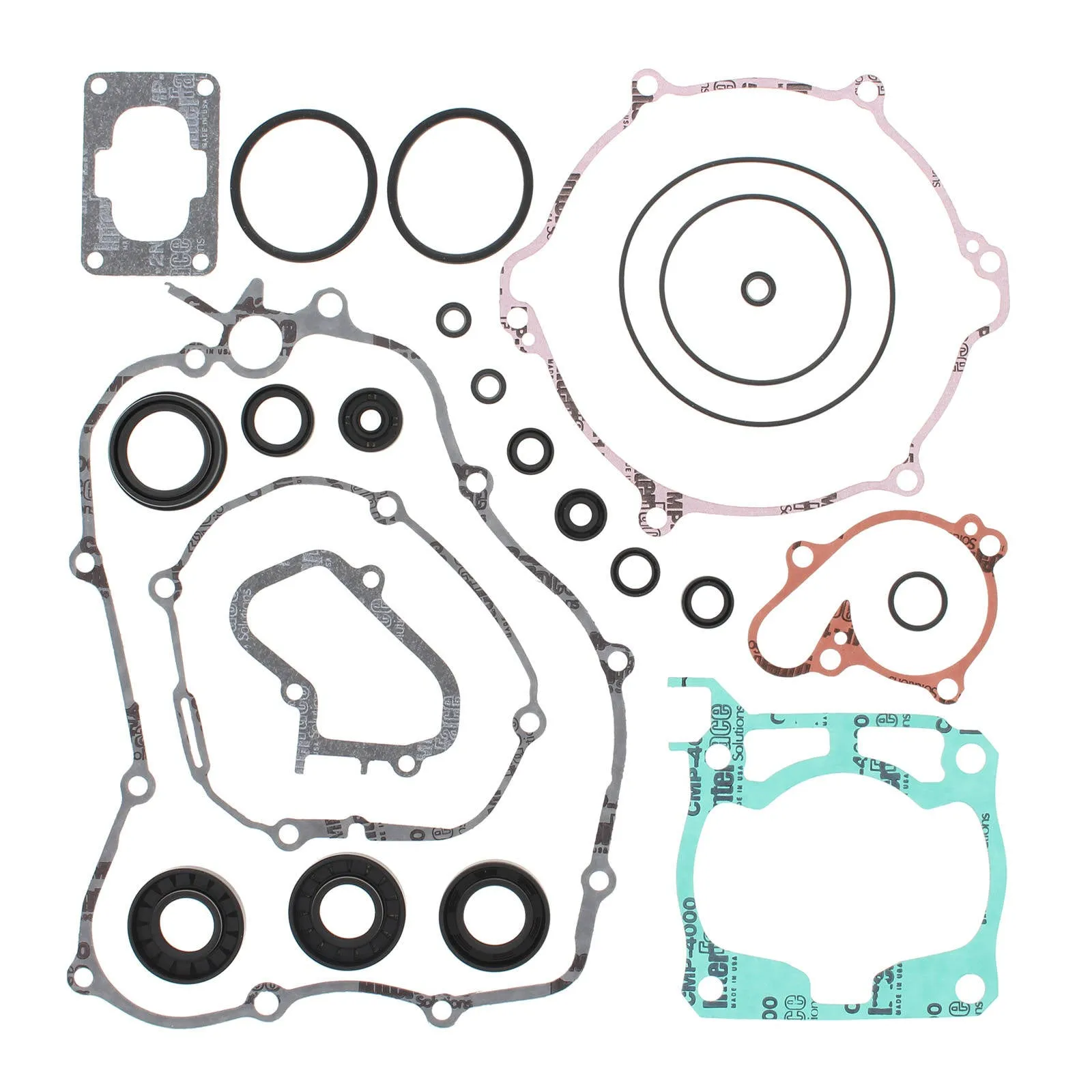 VERTEX COMPLETE GASKET SET W/ OIL SEALS YAM YZ125 05-20