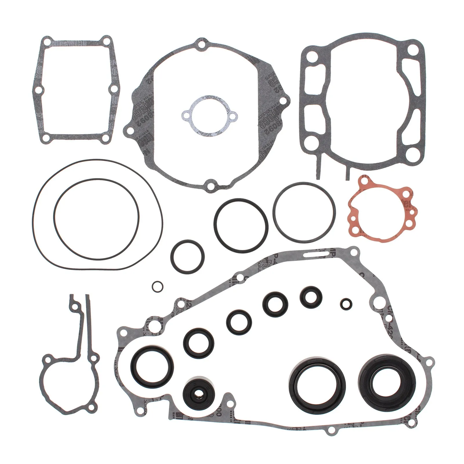 VERTEX COMPLETE GASKET SET W/ OIL SEALS YAM YZ250 86-87