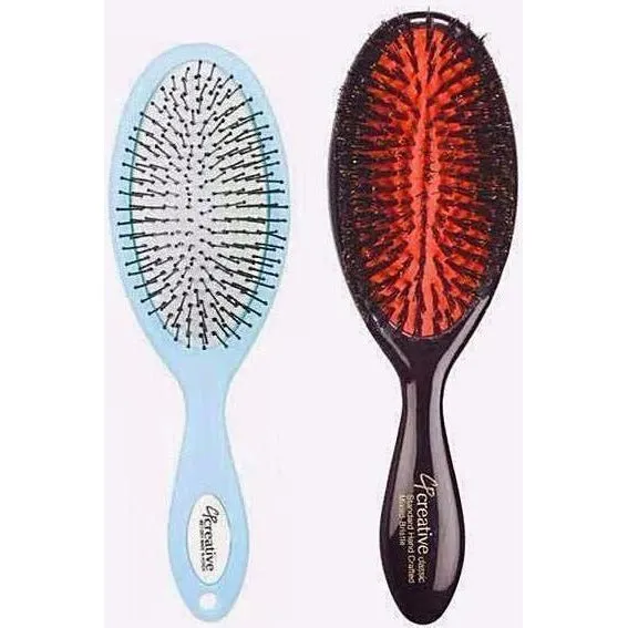 Wet/Dry and Classic Paddle Hair Brush Set