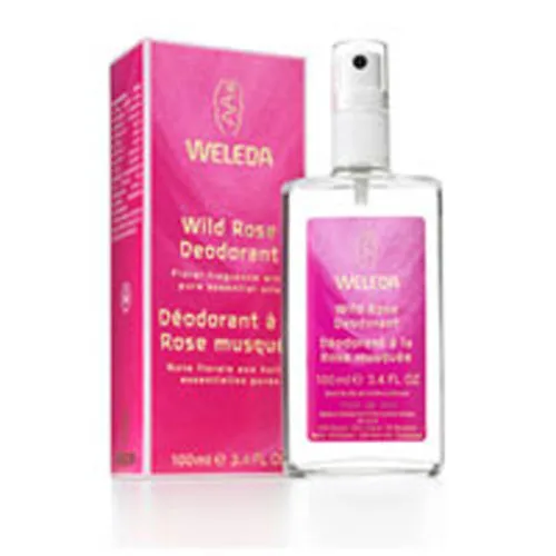 Wild Rose Deodorant Spray 3.4 oz By Weleda