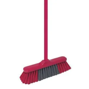 York Soft Broom with Handle Frontiera 279.4 x 50.8 mm