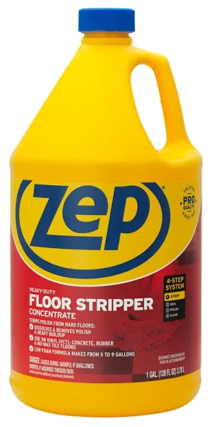 Zep ZULFFS128 Floor Stripper, 1 gal, Liquid, Clear :EA: QUANTITY: 1